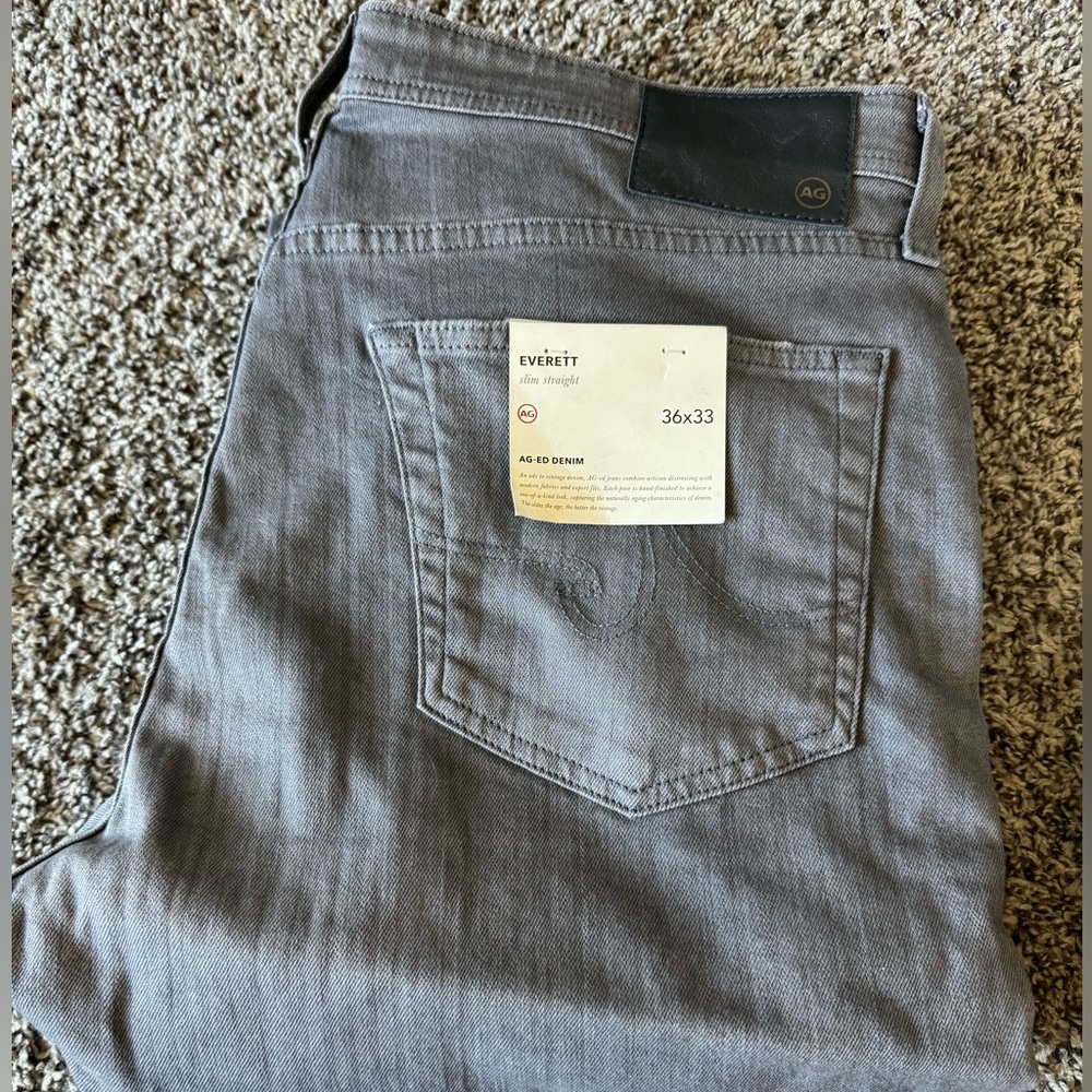 AG slim straight men’s denim